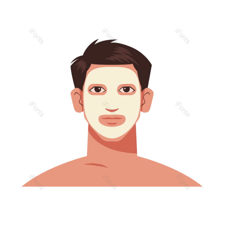 男士图片,护肤元素,PNG,免抠素材